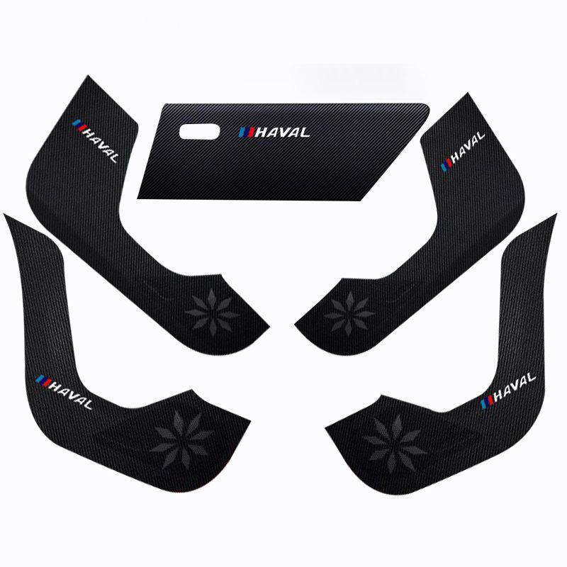 Car Inner Door Pad Co-pilot Anti-kick Mat For Haval Dargo 2021 2022 2023 Interior Accessories Auto Sticker Protector Parts