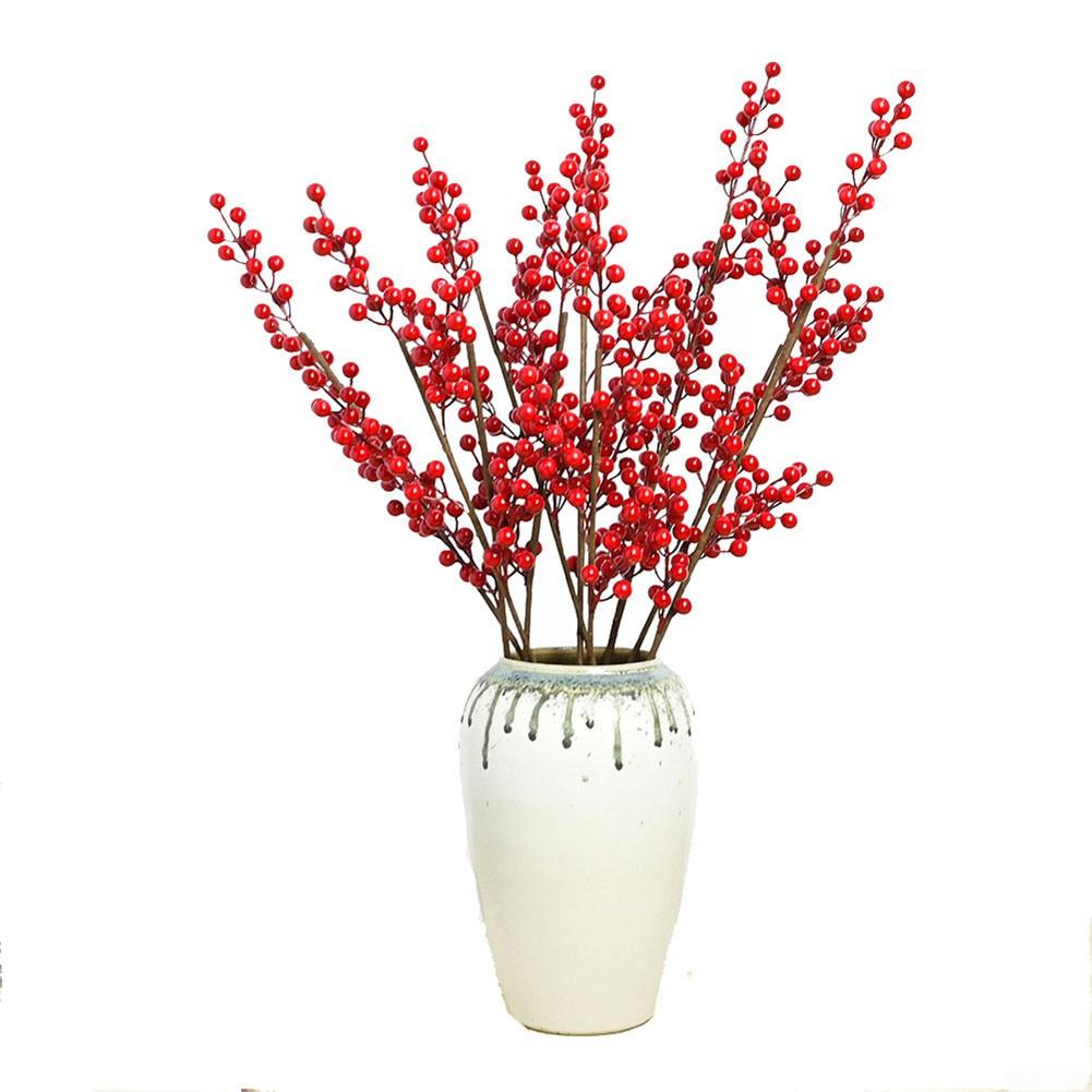 1 Bunch Artificial Berries 60/70cm Accessories Artificial
