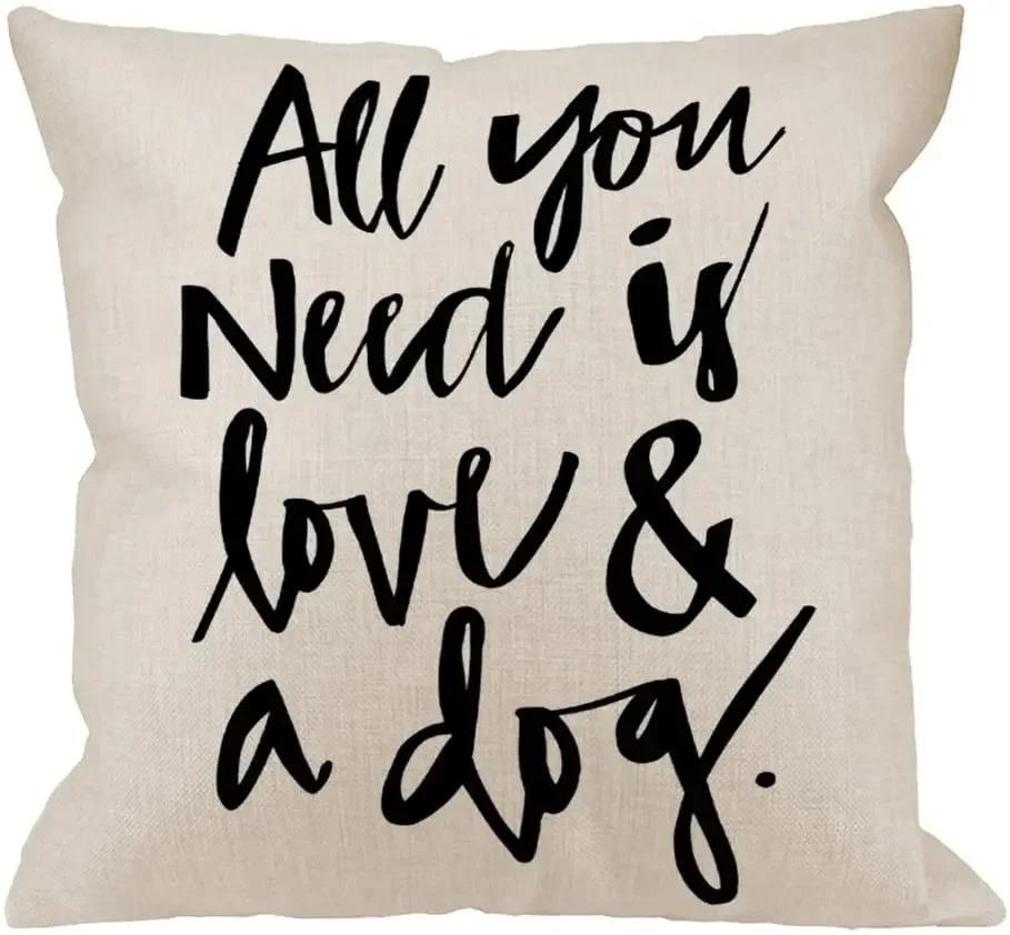 Throw Pillow Case Cotton Linen Square Cushion  Pillowcase  Home Decorative Sofa Armchair Bedroom Livingroom