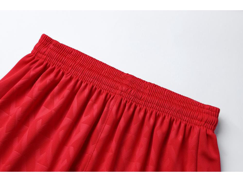 Breathable Short-Sleeve Soccer Jersey Set with Custom Print Options (8012)