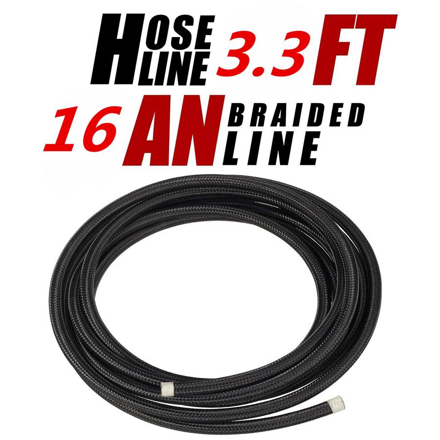 Universal AN16 16AN AN-16 TRANSIMISSION OIL FUEL LINE GAS RADIATOR NYLON STEEL B