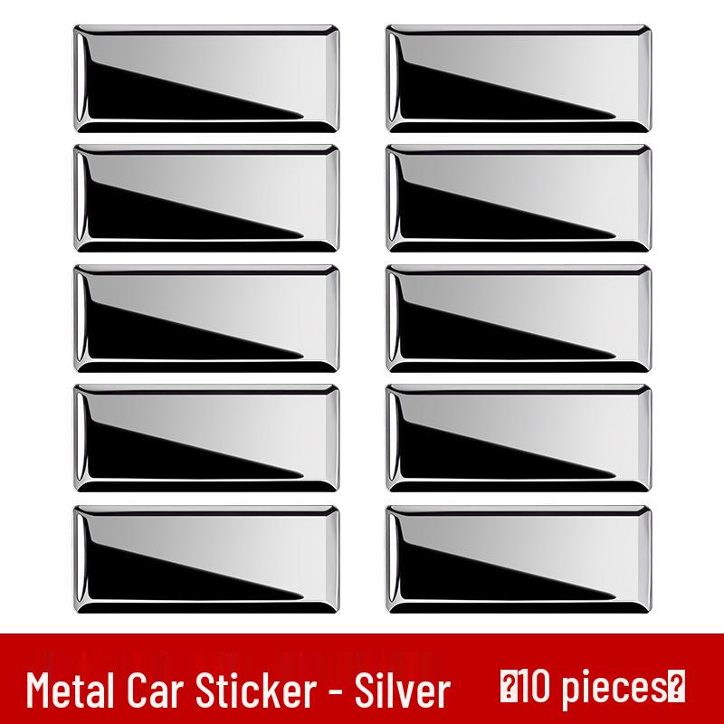 Suitable Sticker for Mengshi 917/M817/M800 Cars: Metal Car Emblem, Decorative Door Handle for Interior Modification.