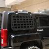 For Hummer H3 2005 2006 2007 2008 2009 Aluminum alloy Car Rear Side Window Protective Hanging Bag Board Car Accessories