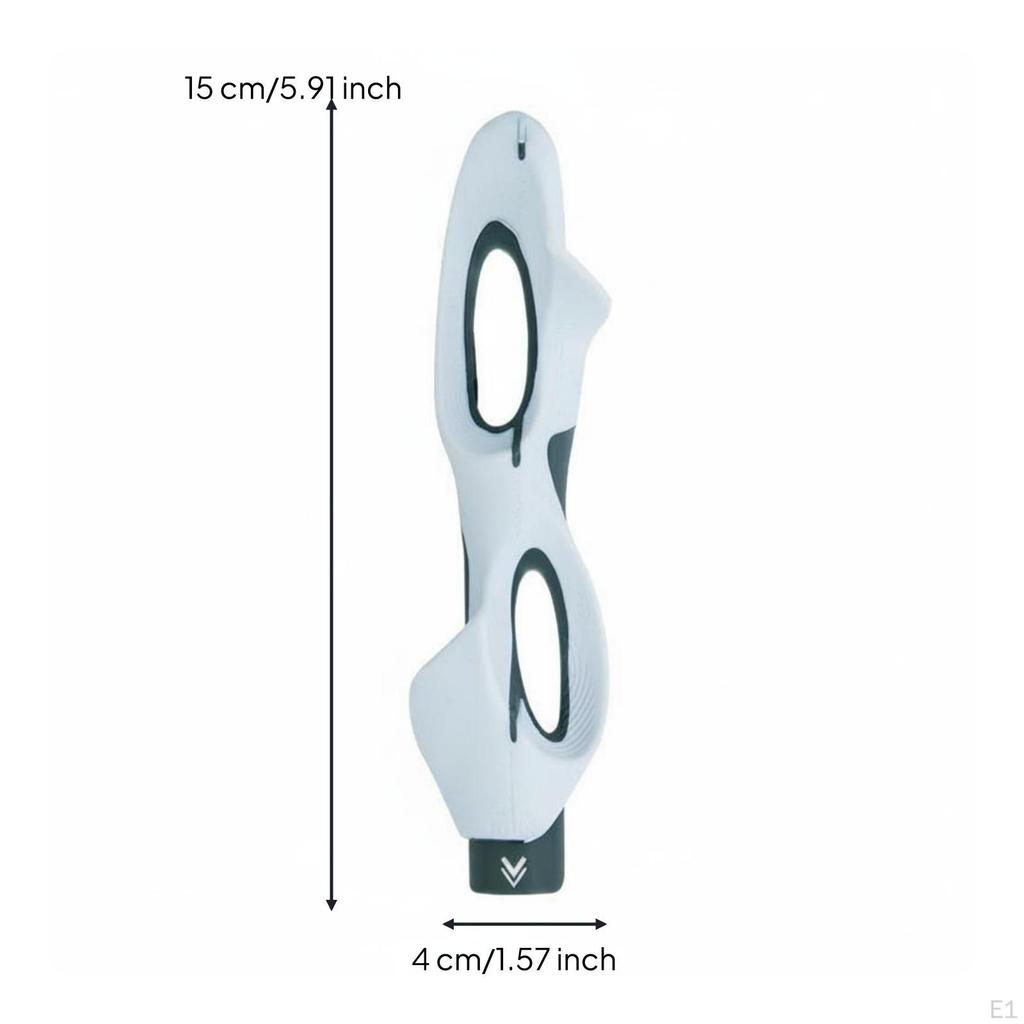 Golf Grip Correction Contoured Oval Openings Hand Placement Guide Sleeve