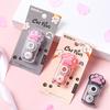 Twingo Cute Cat Paw Correction Tape with Heart Eraser - Popular Girly Design