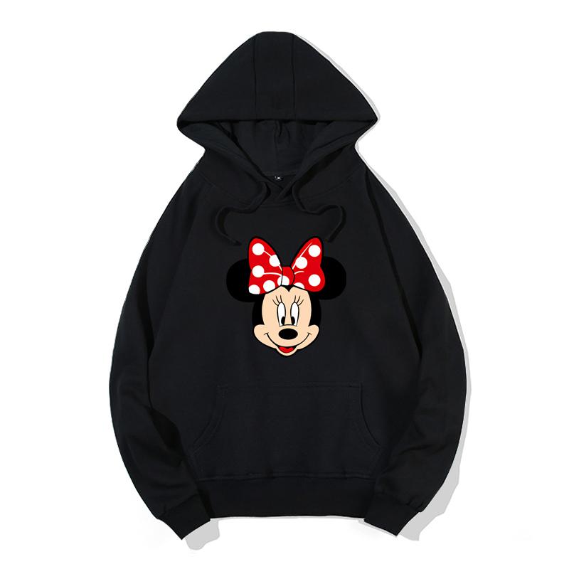 

Couple Outfit Cartoon Disney Mickey Minnie Spring and Autumn Long Sleeved Hoodie for Women and Men Loose Casual Fashion Jacket 3XL