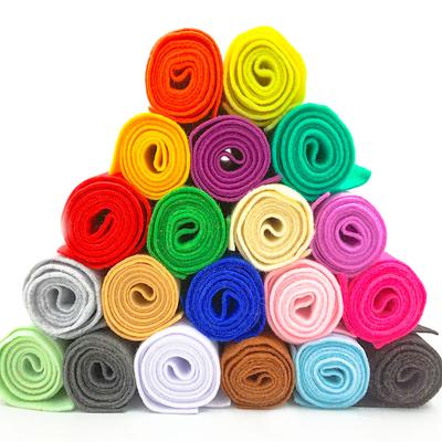 90cm Soft Felt Fabric Non-woven Felt Fabric Sheet DIY Handmade Sewing Dolls Xmas Kids Crafts Children's Day Gift Material