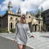 Damen Schulterfreies Strickkleid mit Laternenärmeln, Herbst/Winter 2020 Kollektion - Europäischer und Amerikanischer Lässiger Stil