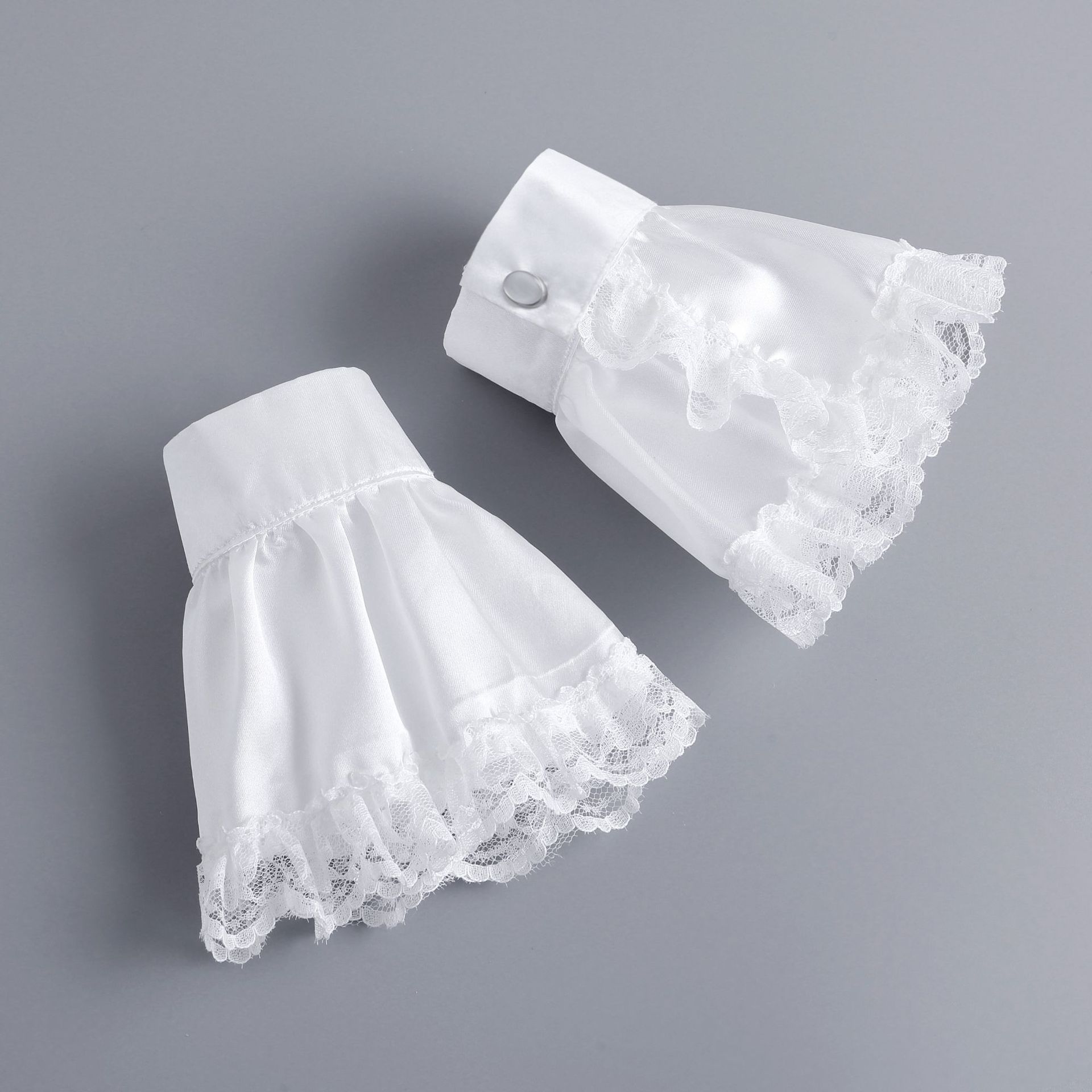 Трендовый новый воротник рукав-цветок цветок простой однотонный дикий элегантный темперамент воротник цветок модный и изысканный One Size