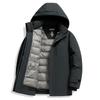 Autumn and Winter New White Duck Down Mid-length Hooded Down Jacket Men's Outdoor Warm Casual Down Jacket Jacket for Men