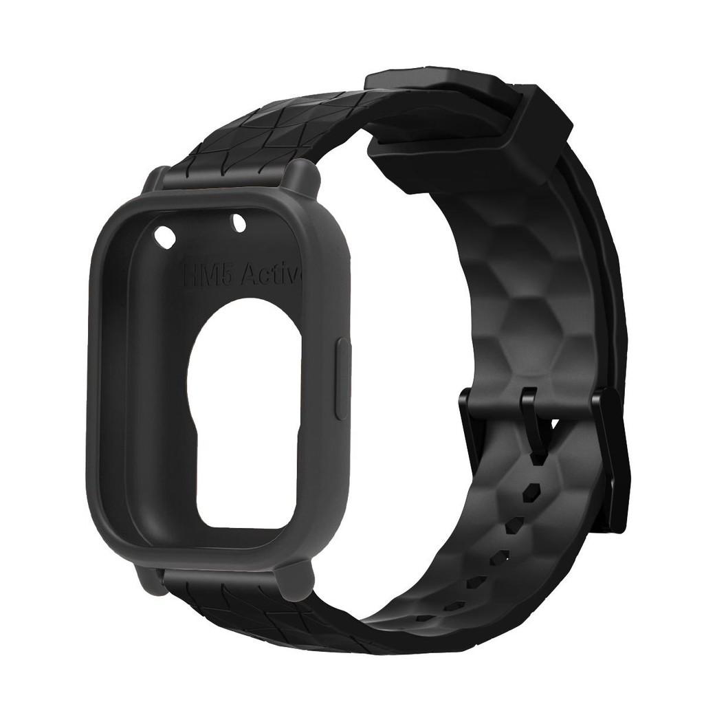 Protector Case+Silicone Strap for Xiaomi Redmi Watch 5 Active/5 Lite Anti-drop Cover Screen Soft Shell Breathable Sport Band