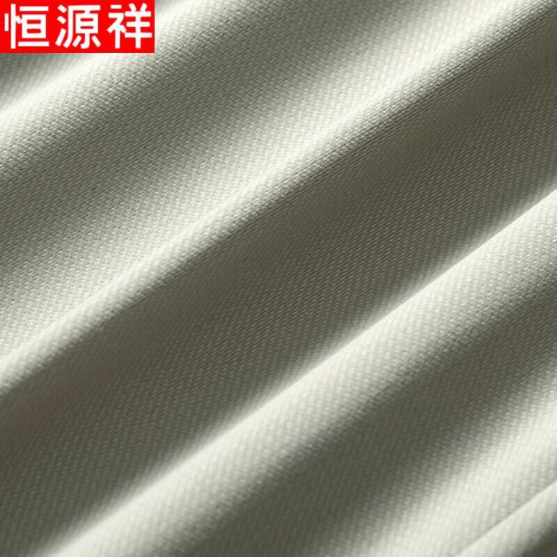 Hengyuanxiang Men's Summer Wrinkle-Resistant Business Casual Trousers