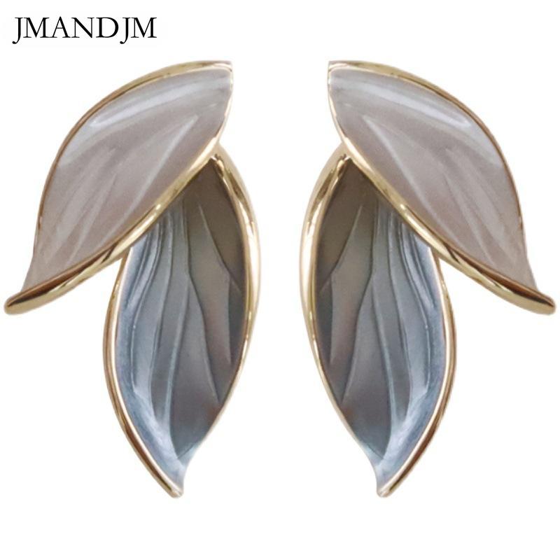 

Элегантные женские серьги-листья, простые висячие серьги, усовершенствованный дизайн, ювелирные изделия для помолвки и вечеринки