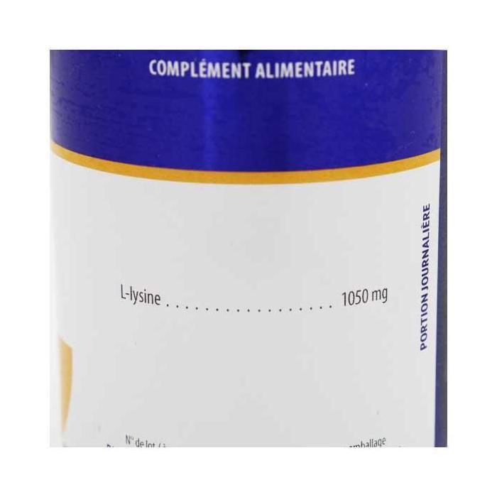 Pharm Nature Micronutrition L-Lysine 1000 60 gélules