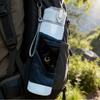 1PC Black Cat Jean Pocket Peeking 750ml Color Plastic Sports Water Bottle Leakproof Flip Straw Lid Suitable for Sports Office Home Use