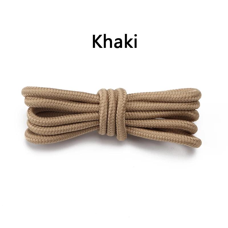 Klassieke Ronde Veters voor Sneakers Laarzen Wandelschoenen Veter Oxford Schoenveters voor vrouw man 90cm/120cm/150cm Schoenveters 70cm kaki