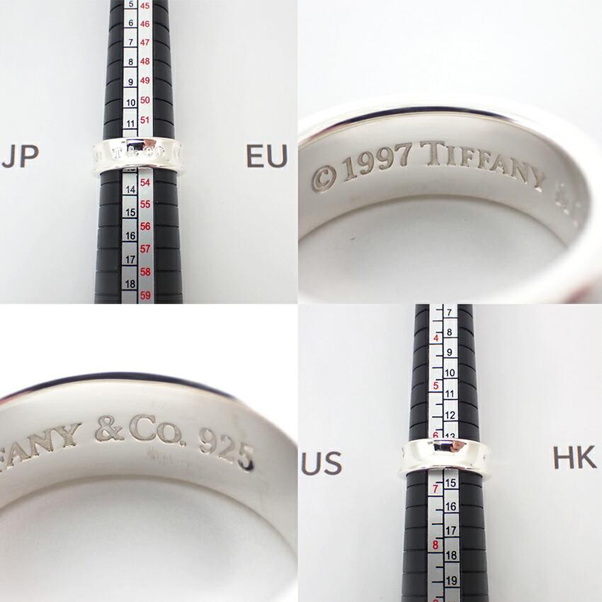 [Used] TIFFANY 925 1837 Ring / Size 13 / J44-9