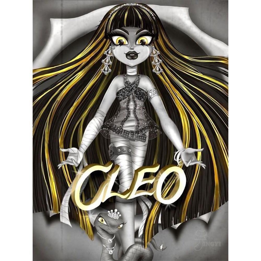 M-Monster H-High Cartoon Diamond Painting Kit Diamond Embroidery Cross Stitch Handmade Art Gift Crafts Home Decor Children Gift