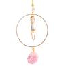 Prism Faux Crystal Sun Catcher, Hanging Window Suncatcher with Rainbow Maker, Car Home Garden Balcony Decor, Unique Gift for Housewarming Birthday
