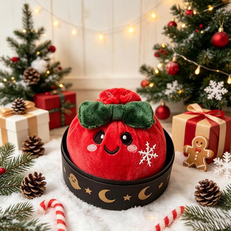 Plush Pumpkin And Christmas Tree Relief Toys With Soft Pp Cotton For Kids And Adults