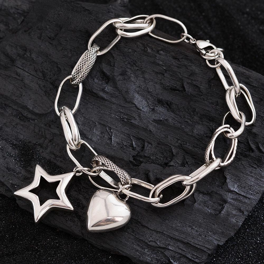 Fashionable Retro Bear Diamond Bracelet - Women's Unique High-End Charm