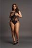 Le Desir - Plus Size Bodysuit with Side Masks