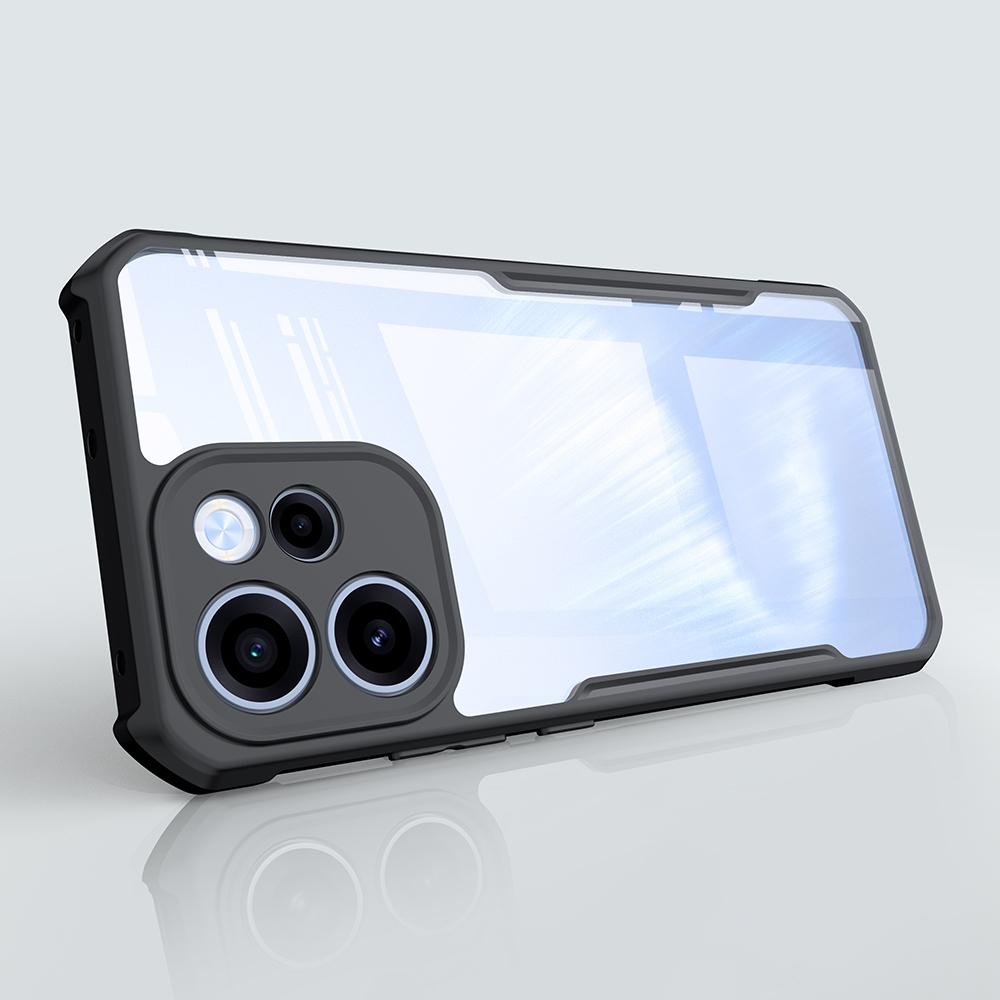 XUNDD For Oppo Reno15 F 5G Case Dropproof TPU + Acrylic Clear Back Phone Cover