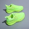 Fashion Spring Orange Platform Shoes Breathable Mesh Sneakers for Women Thick Sole Casual Shoes Women Sneakers Tennis Ladies Shoes