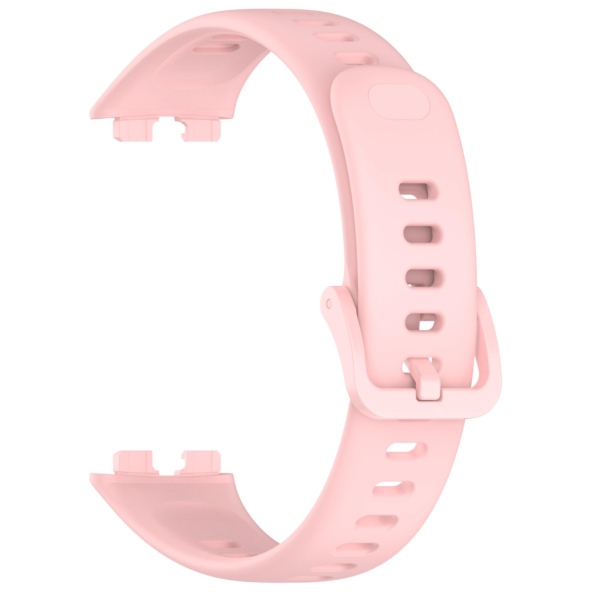 

Silicone straps For Huawei Band 9/9NFC Strap Accessories Replacement Wristband Sport Belt bracelet correa for Huawei Band 8/8NFC For Huawei Band 8NFC рожевий