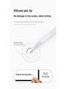 Jiletang White Silicone Capacitive Stylus Pen for Tablet and Mobile Touch Screens