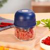 260Ml Electric Mini Garlic Chopper Usb Meat Grinder Ginger Vegetable Crusher With Safety Switch Portable Small Food Processor