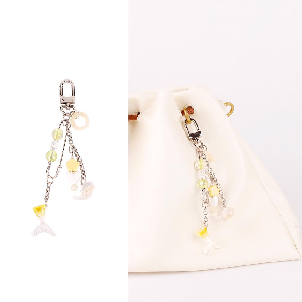 Ocean Series Starfish & Turtle Bag Charm Keyring