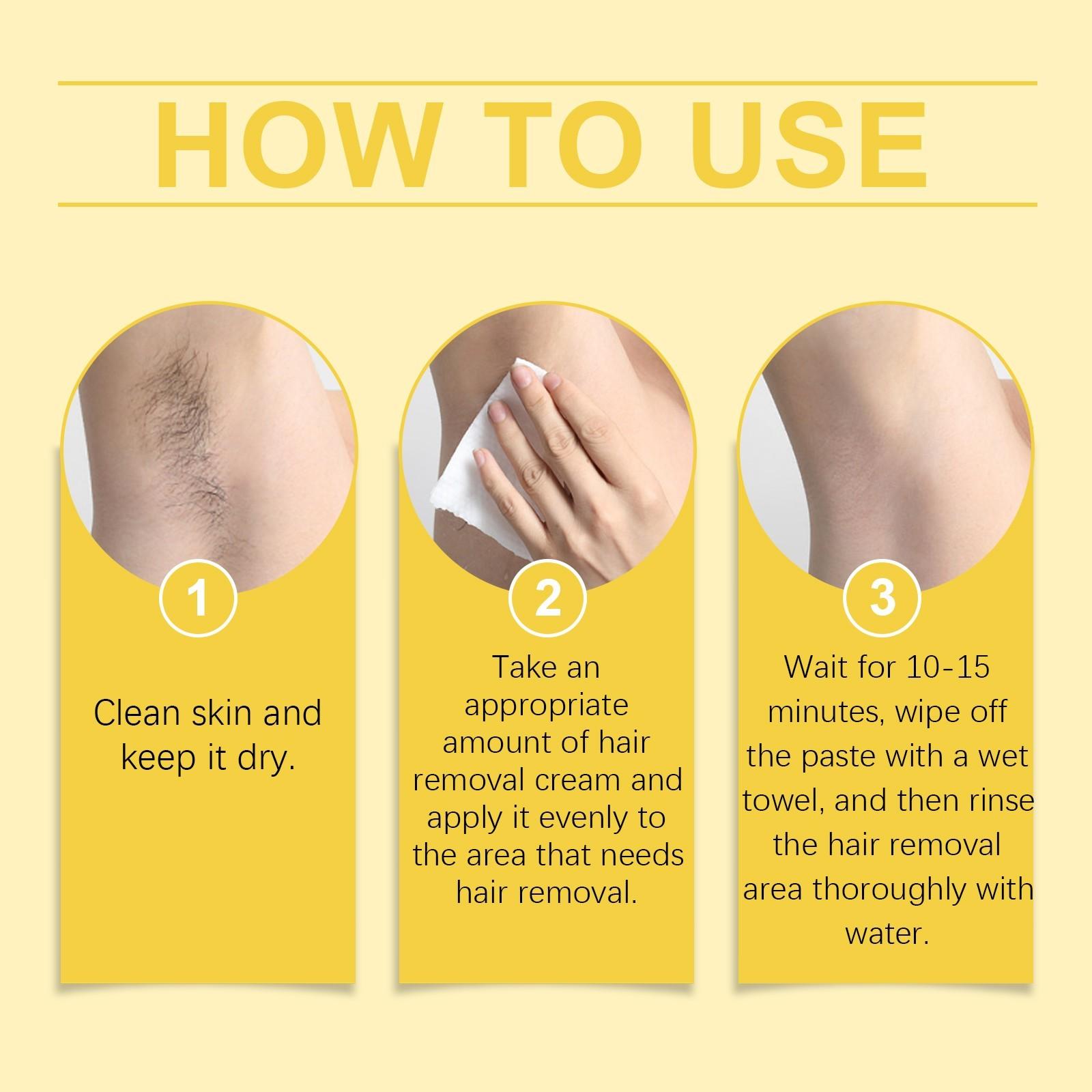 Пчелиное молочко Увлажнение и удаление волос Мягкое удаление волос по всему телу — фото 4