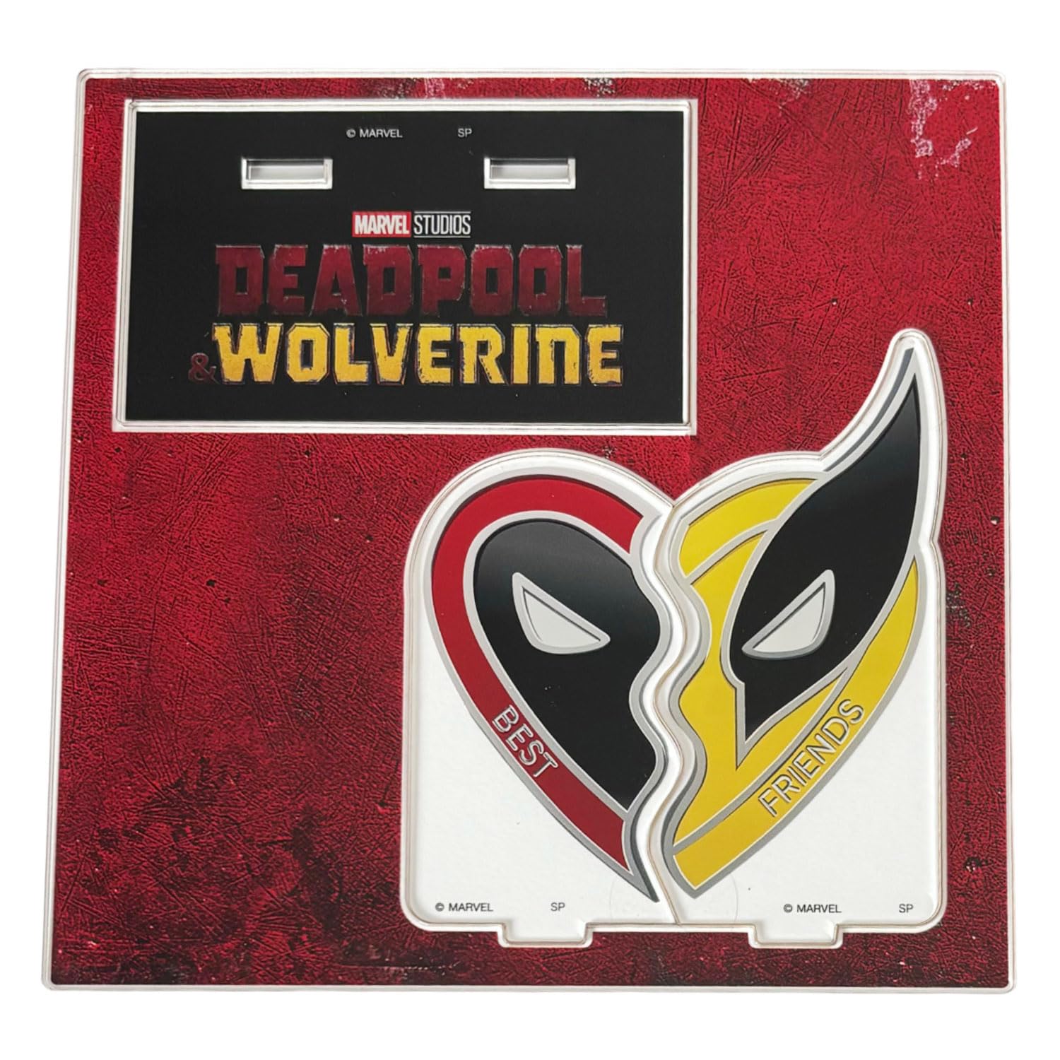 

[Small Planet] Marvel Deadpool & Wolverine Acrylic Stand, Heart