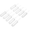 50PCS Dessert Stuffed Cake Decor Mini Dropper Disposable Jam Dropper for Cupcakes Sauce Squeeze Transfer Pipettes Dropper
