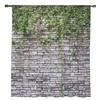 Pflanzengrüne Efeu-Wand-Vintage-Stil-Tüll-transparente Fenstervorhänge für Wohnzimmer und Schlafzimmer. Moderne Voile-Organza-Vorhänge