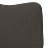 Armchair Dark Gray 63 x 67 x 94 cm Fabric and Plywood
