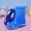 Kids' Non-slip Waterproof Rubber Rain Boots for Boys & Girls