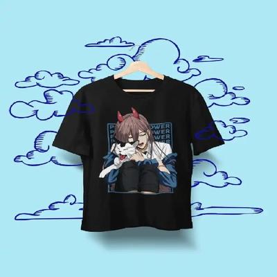 Anime Chainsaw Man Power Vintage Special T-shirt, Manga Lovers Graphic Tee,