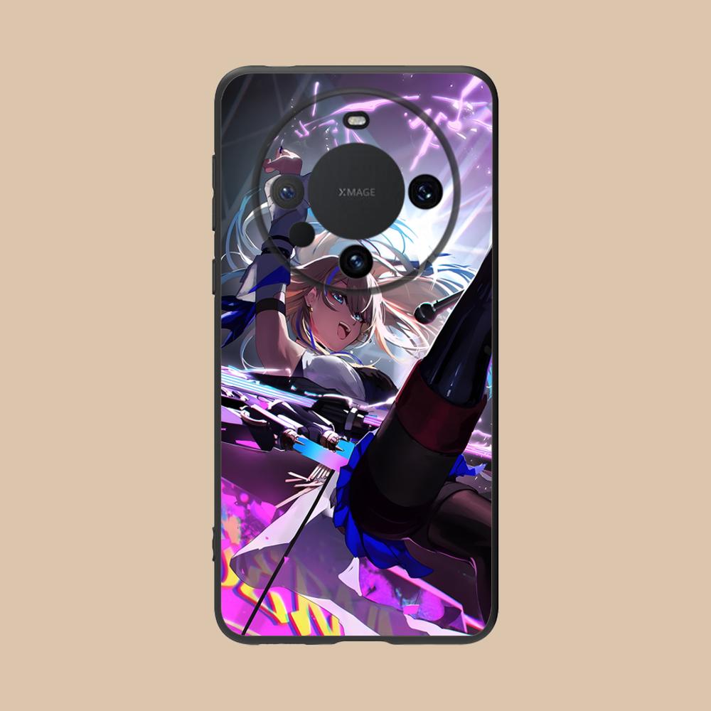 

HSR Serval Matte TPU Mobile Phone Case for Huawei Mate 60 50 40 30 20 10 Pro Plus Lite E 5G Colorful Printing Cover Huawei Mate 10 Lite