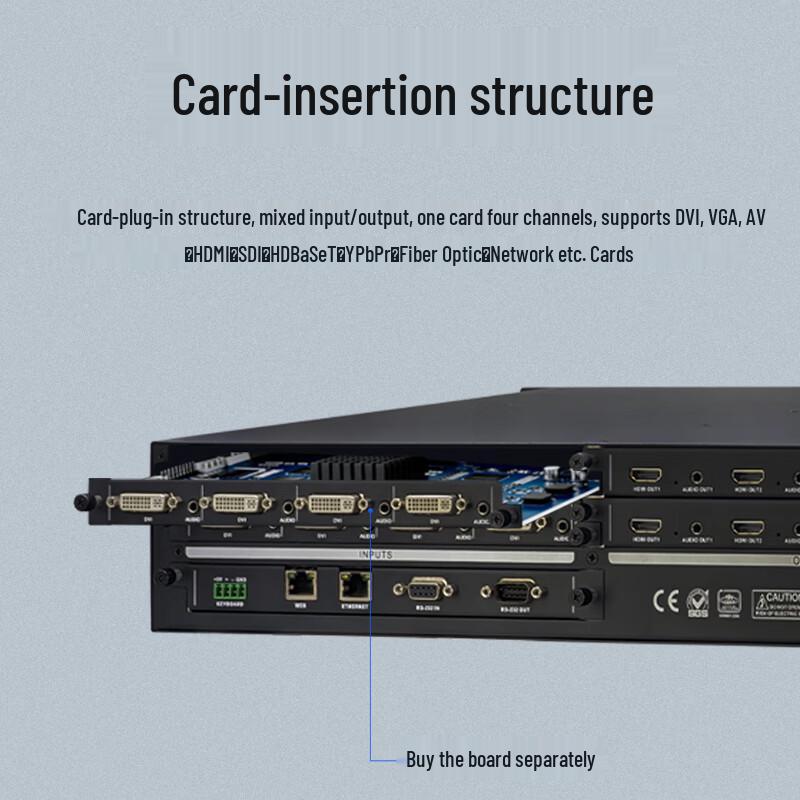 XunErWei VI Series Professional Modular HD Video Matrix Switcher (CN Version)