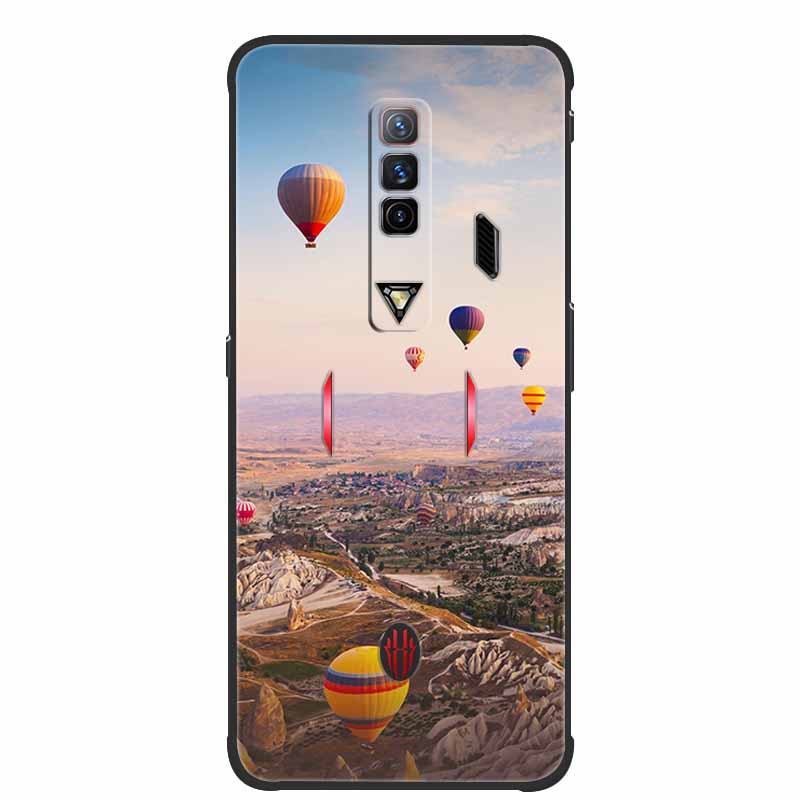 For ZTE Nubia Red Magic 7 Cases 7Pro Fashion Soft TPU Silicone Back Cover For Redmagic 7 Pro Phone Cases Shockproof Fundas 2022