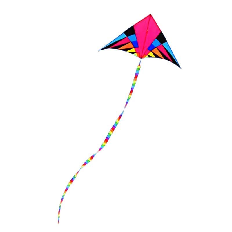 Fairy Style Large Triangle Kite for Adults and Children - Easy to Fly
