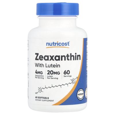Mit Zeaxanthin und Lutein, 60 Weichkapseln