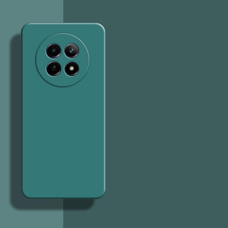 For Realme 12 5G Case For Realme 12 Cover 6.72 Inch Original Liquid Silicone Rubber Shockproof Bumper For Realme 12+ 12 Pro Plus