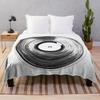 Vinyl Record Throw Blanket