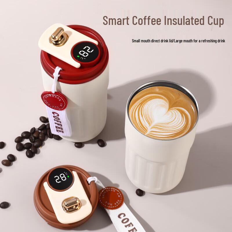 Tri-polar TP3639 Smart Temperature Display Insulated Coffee Cup