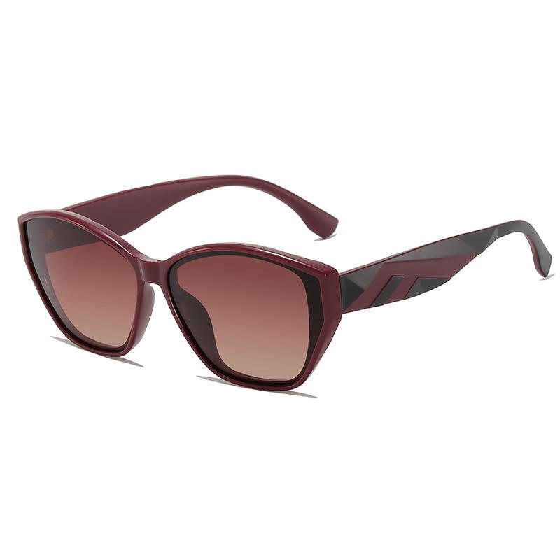 Vintage Cat Eye Polarized UV Protection Sunglasses for Women - Trendy, High-End Style
