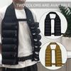 Beer Drinking Vest Breathable Multi-pockets Storage Vest Oxford Cloth Beer Insert Buckle for Outdoor