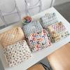 Women's Multi Functional Storage Fresh Floral Zipper Cosmetic Bag Handbag